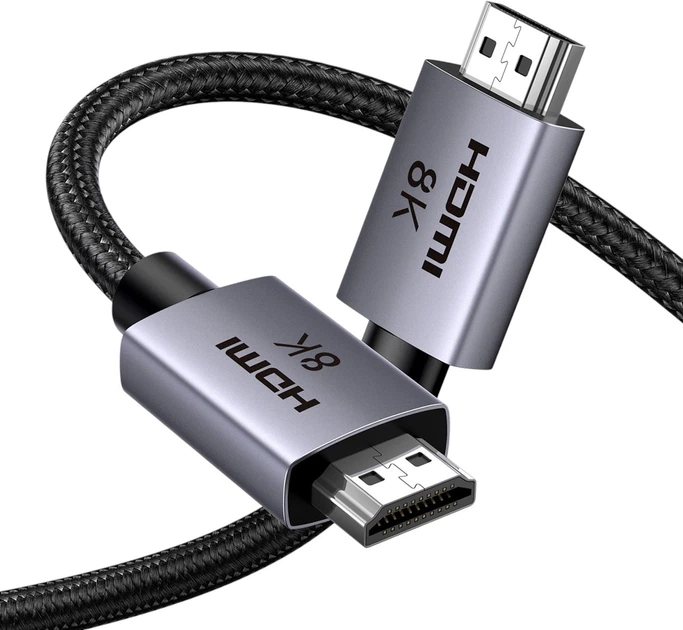 Кабель Ugreen HD171 HDMI - HDMI v2.1 8K 5 м Gray (AT6941876233762) - зображення 3