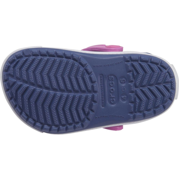 Дитячі крокси для дівчинки Crocs Crocband II Clogs Bijou Blue/Wild Orchid - зображення 2