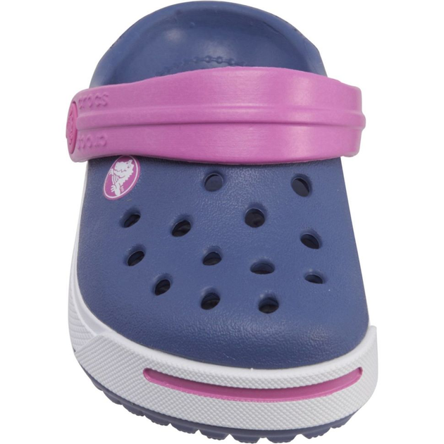 Дитячі крокси для дівчинки Crocs Crocband II Clogs Bijou Blue/Wild Orchid - зображення 7