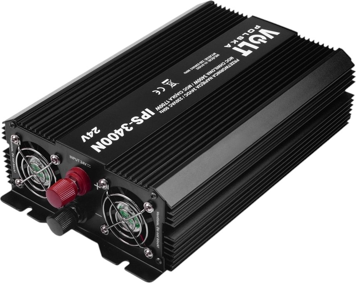 Перетворювач напруги Volt Polska IPS 3400 N 24/230V 1700/3400W (3IPSN34024) - зображення 2