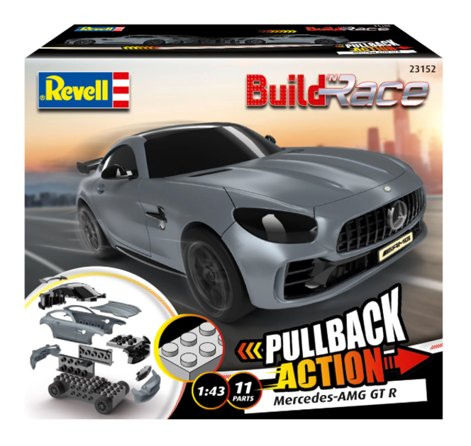 Конструктор Revell Mercedes AMG GT R сірий (4009803231525) - зображення 6