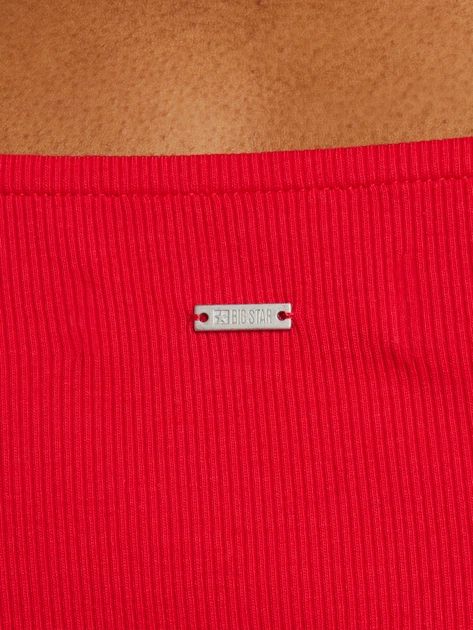 Плаття міді літнє жіноче Big Star Felice 603 M Червоне (5900714861629) - зображення 7