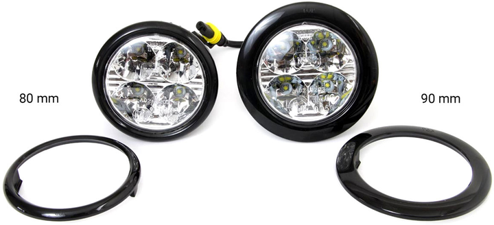 Денні ходові вогні Amio DRL 510HP (5903293015247) - зображення 3