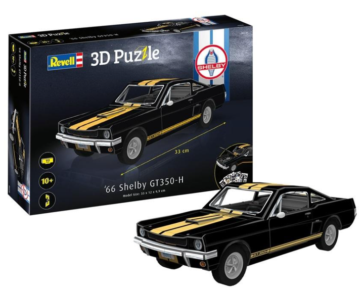 Пазл 3D Revell Mustang Shelby GT350-H '66 111 елементів (4009803002200) - зображення 1