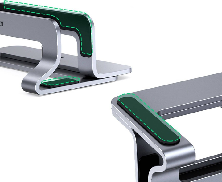 Podstawka na laptopa Ugreen LP258 Aluminum Silver (6957303866434) - obraz 2