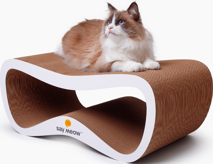 Кігтеточка (дряпка) - лежанка для котів Say Meow Grace Max 67 х 27 х 35 см (8040190105002/4820290060043) - зображення 5