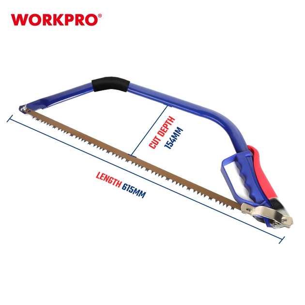 Ножовка по дереву лучковая WORKPRO 530 мм PRO WP215019 - изображение 2