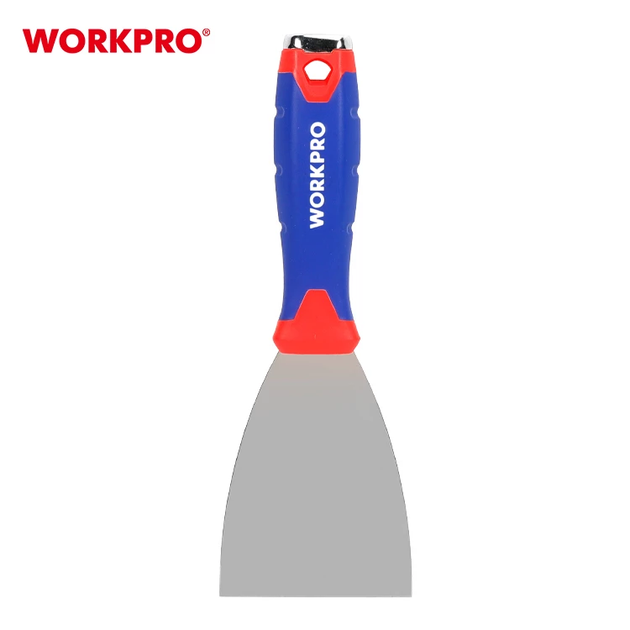 Набор ударных шпателей (нержавеющая термообработанная сталь) WORKPRO (4 шт: 40/80/100/150 мм) PRO WP204306 - Фото 4 Набор ударных шпателей (нержавеющая термообработанная сталь) WORKPRO (4 шт: 40/80/100/150 мм) PRO WP204306 - изображение 4
