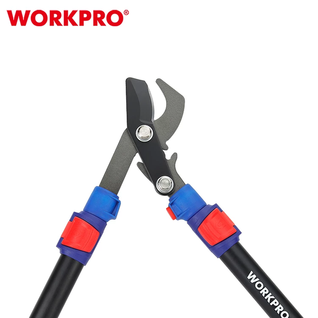 Сучкорез садовый телескопический с опорной наковальней WORKPRO 635-940 мм PRO WP332022 - Фото 5 Сучкорез садовый телескопический с опорной наковальней WORKPRO 635-940 мм PRO WP332022 - изображение 5