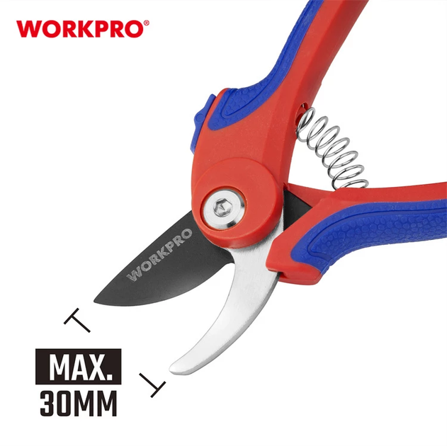 Ножницы садовые WORKPRO 180 мм PRO WP332001 - изображение 3