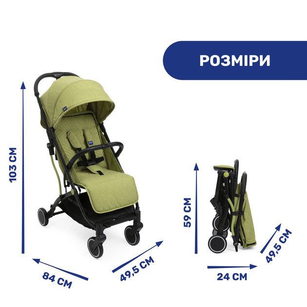 Прогулочная коляска Chicco Trolley Me (Цвет Салатовый) - изображение 5