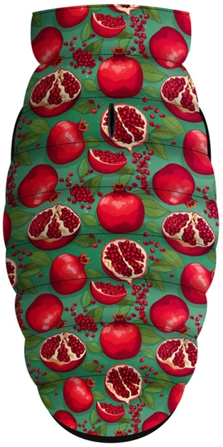 Ветровка для собак WAUDOG Clothes, рисунок "Гранаты", S40, В 56-59 см, С 37-40 см - Фото 2 Ветровка для собак WAUDOG Clothes, рисунок "Гранаты", S40, В 56-59 см, С 37-40 см - изображение 2