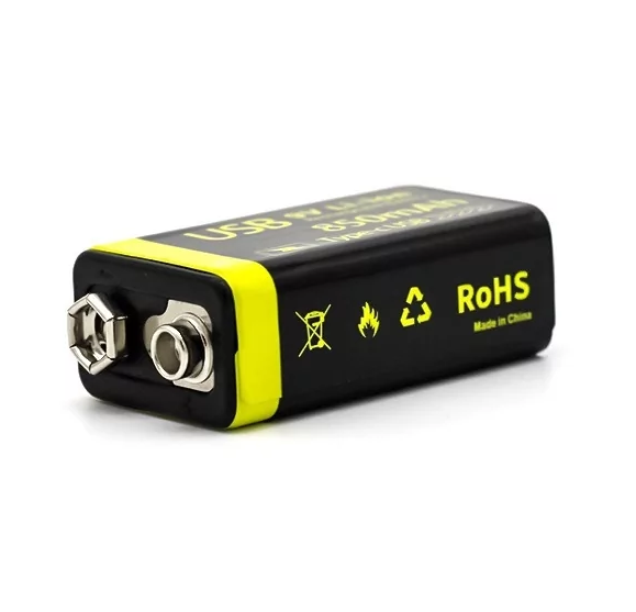 Аккумулятор Крона FMA 850 mAh 9v USB Черный (2079265765) - Фото 4 Аккумулятор Крона FMA 850 mAh 9v USB Черный (2079265765) - изображение 4