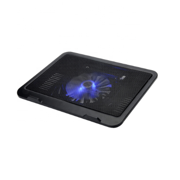 Підставка для ноутбука до 14" TRY Laptop Stand Blue LED чорна - Фото 2 Підставка для ноутбука до 14" TRY Laptop Stand Blue LED чорна - зображення 2