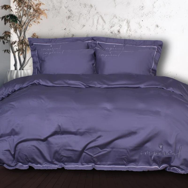 Фото - Постельное белье MirSon Простирадло на резинці  євро 200x220+25 см Imperial Satin Naples Сатин  