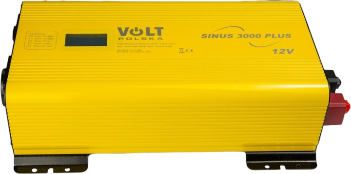 Перетворювач напруги Volt Polska Sinus Plus 3000 12/230V 1500/3000W (3SIR300012) - зображення 3