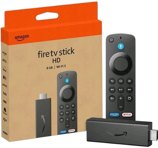 Медиаплеер Amazon Fire TV Stick HD 2024 (B0CQMRKRV5) – фото