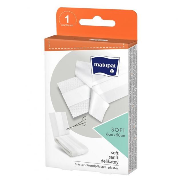 Пластир mаtораt SOFT 6см x 0,5 м - зображення 1