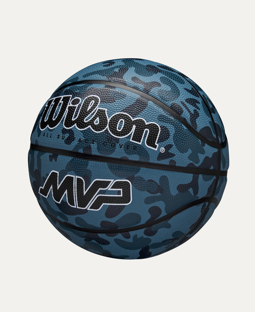 Універсальний Баскетбольний М'яч Wilson MVP Camo(WZ3018702XB5, WZ3018702XB6, WZ3018702XB7) 5 - Фото 3 Універсальний Баскетбольний М'яч Wilson MVP Camo(WZ3018702XB5, WZ3018702XB6, WZ3018702XB7) 5 - изображение 3