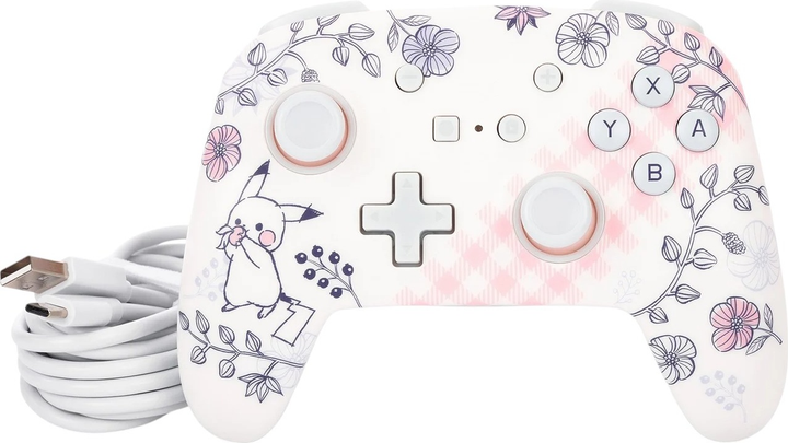 Kontroler PowerA Enhanced Wireless Nintendo Switch Pikachu Garden (0617885085512) - obraz 8