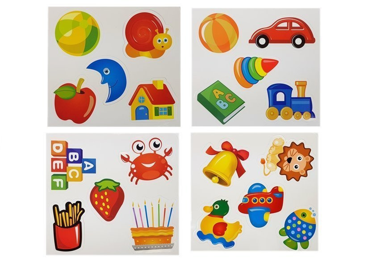 Tablica magnetyczna edukacyjna LEAN Toys cyfry, litery, obrazki (5905214973018) - obraz 3