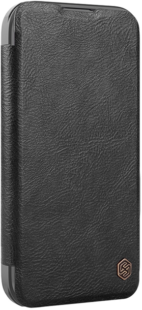 Чохол-книжка Nillkin Qin Prop Leather Case для Apple iPhone 16 Pro Max Black (6902048281998) - зображення 3