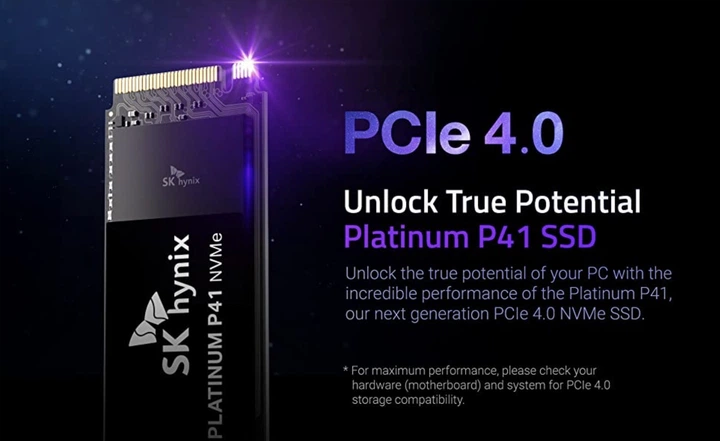 SSD накопитель SK hynix Platinum P41 2 TB M. 2 PCIe NVMe Gen4