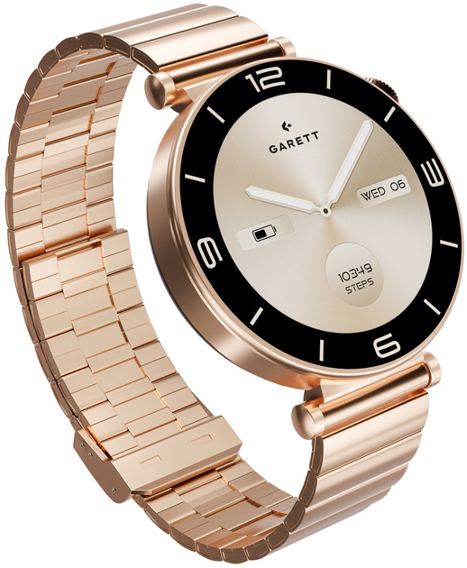 Smartwatch Garett Rose Gold Steel (5904238486870) - obraz 2