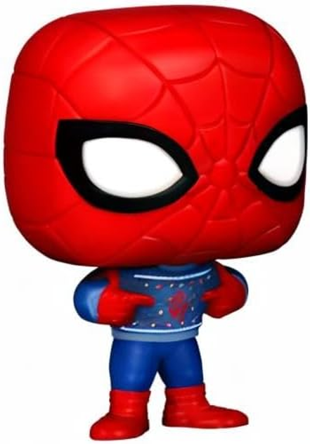 Подарунковий набір Funko Pocket Pop! & Tee Kids Marvel Holiday Spiderman Фігурка 4 см + Футболка Розмір L (889698729475) - зображення 5