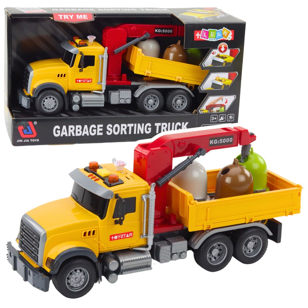 Машина LEAN Toys City для сортування відходів Світло звуки 21449 (5905991038450) - зображення 2