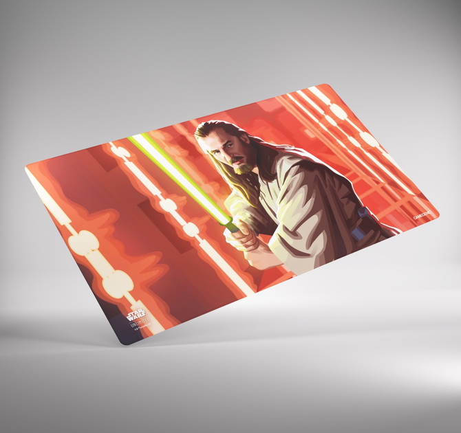 Mata do gry Gamegenic: Star Wars Unlimited Card Game - Game Mat - Qui-Gon Jinn (4251715418581) - obraz 2