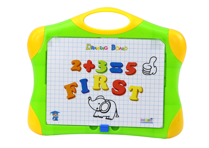 Tablica magnetyczna edukacyjna LEAN Toys cyfry, litery (5905991008750) - obraz 2