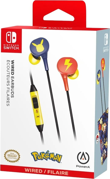 Навушники PowerA NSW Wired Earbuds - Pokémon Pikachu Blossom (0617885048111) - зображення 9
