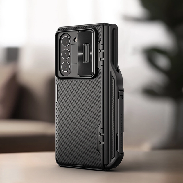 Панель Nillkin CamShield Fold Case для Samsung Galaxy Fold 5 Black (6902048268159) - зображення 6