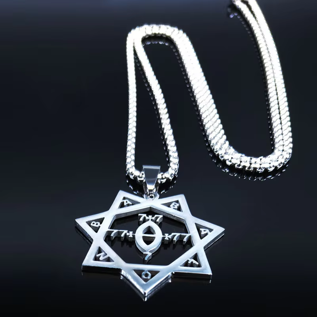 Женская подвеска из нержавеющей стали Печать BABALON «Великая мать» (N7043SR) 35*35 мм Lovely FAJA - Фото 2 Женская подвеска из нержавеющей стали Печать BABALON «Великая мать» (N7043SR) 35*35 мм Lovely FAJA - изображение 2