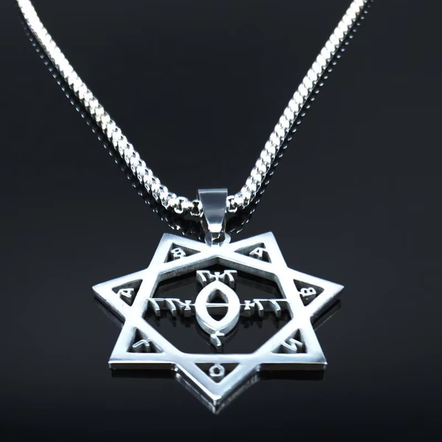 Женская подвеска из нержавеющей стали Печать BABALON «Великая мать» (N7043SR) 35*35 мм Lovely FAJA - Фото 3 Женская подвеска из нержавеющей стали Печать BABALON «Великая мать» (N7043SR) 35*35 мм Lovely FAJA - изображение 3