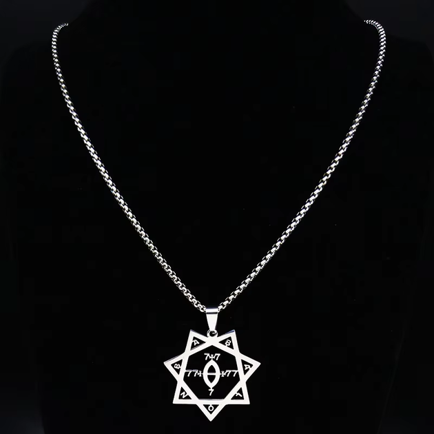 Женская подвеска из нержавеющей стали Печать BABALON «Великая мать» (N7043SR) 35*35 мм Lovely FAJA - Фото 5 Женская подвеска из нержавеющей стали Печать BABALON «Великая мать» (N7043SR) 35*35 мм Lovely FAJA - изображение 5