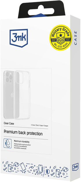 Панель 3MK Clear Case для Xiaomi 14 Ultra Transparent (5903108560627) - зображення 3