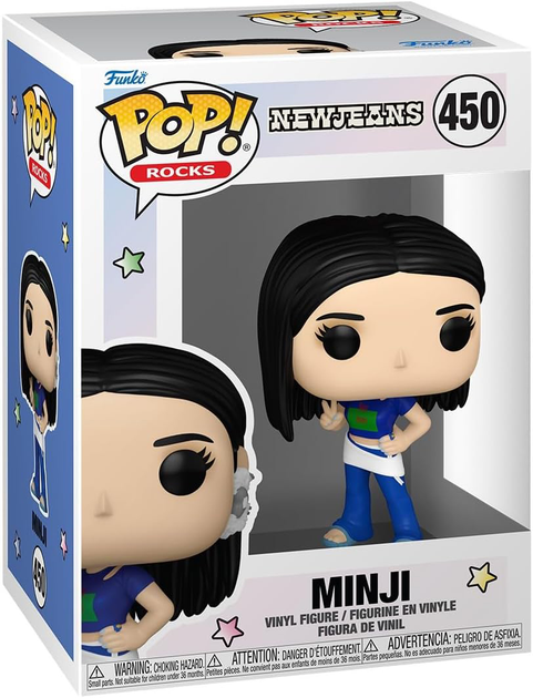 Figurka Funko Pop Rocks NewJeans Minji 9.5 cm FNK85683 (889698856836) - obraz 1
