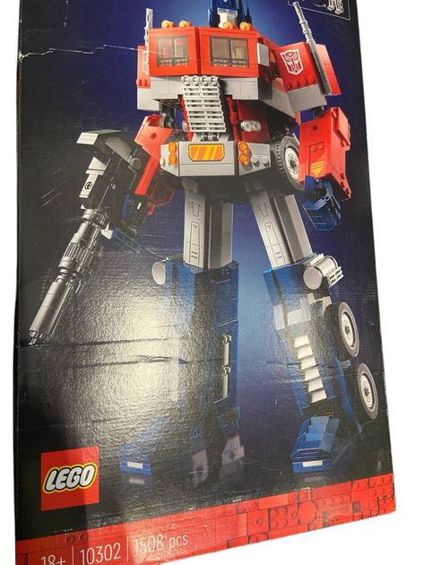 Zestaw klockow LEGO Icons Optimus Prime 1508 elementow (10302) (955555909276295) - Outlet - obraz 2