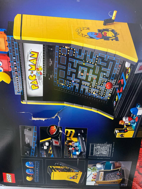 Конструктор LEGO Icons Аркада PAC-MAN 2651 деталей (10323) (955555910149267) - Уцінка - зображення 2
