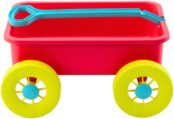 Wózek na zabawki LEAN Toys do piasku pastelowy 20445 (5905991027324) - obraz 3