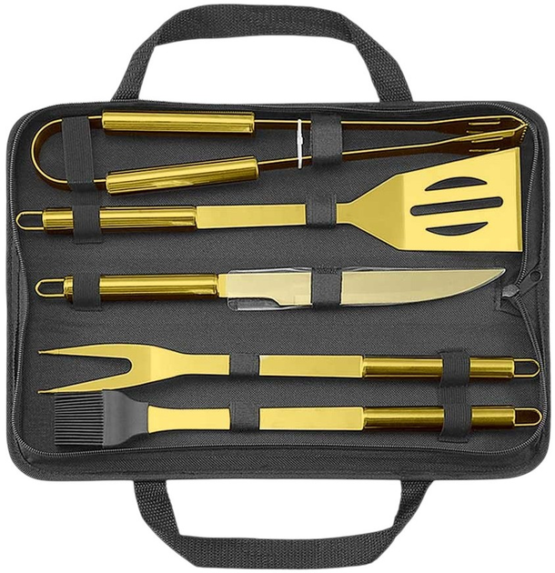 Zestaw narzędzi do grilla Maximex Milioner BBQ (8719481357382) - obraz 2