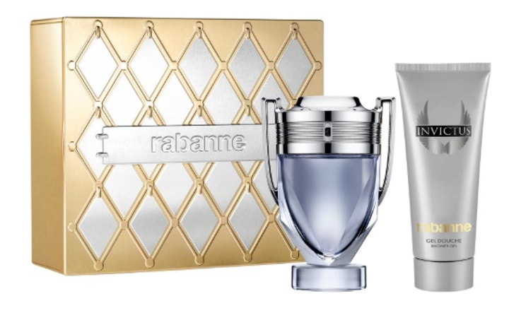Набір для чоловіків Paco Rabanne Invictus Туалетна вода 100 мл + Гель для душу 100 мл (3349668642571) - зображення 1