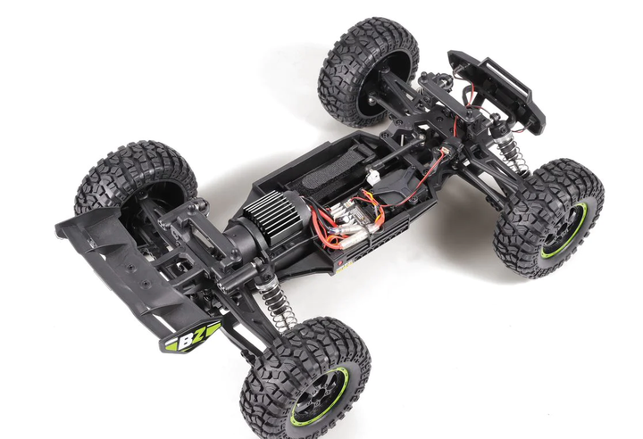 Машинка на дистанційному управлінні BlackZon Smyter Electric Desert Truck зеленого кольору (5700135401127) - зображення 5