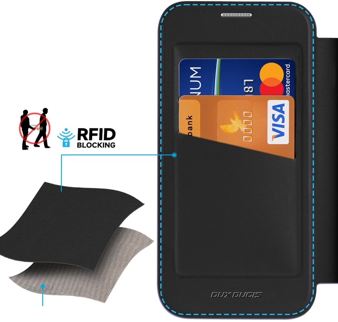 Чохол-книжка Dux Ducis Skin X Pro для Apple iPhone 16 Black (6934913004425) - зображення 10