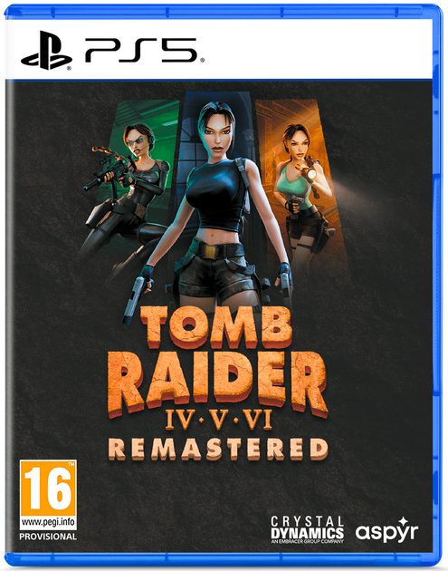Gra PS5 Tomb Raider IV-VI Remastered Starring Lara Croft (Blu-ray płyta) (5056635615565) - obraz 1