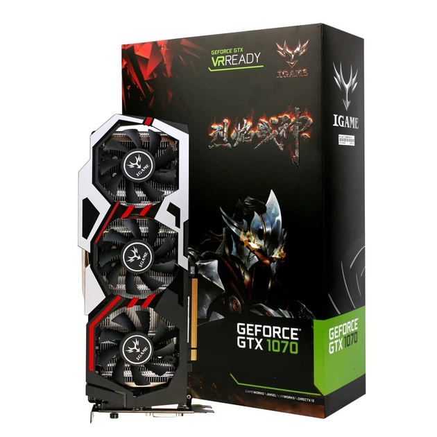 Відеокарта Colorful iGame GTX 1070 Flame Ares U-TOP 8Gb GDDR5