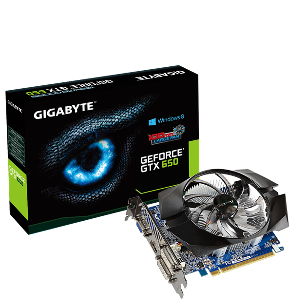 Відеокарта Gigabyte GeForce GTX 650 1024MB GDDR5 (GV-N650OC-1GI:5), Б/в - Фото 1 Відеокарта Gigabyte GeForce GTX 650 1024MB GDDR5 (GV-N650OC-1GI:5), Б/в - изображение 1