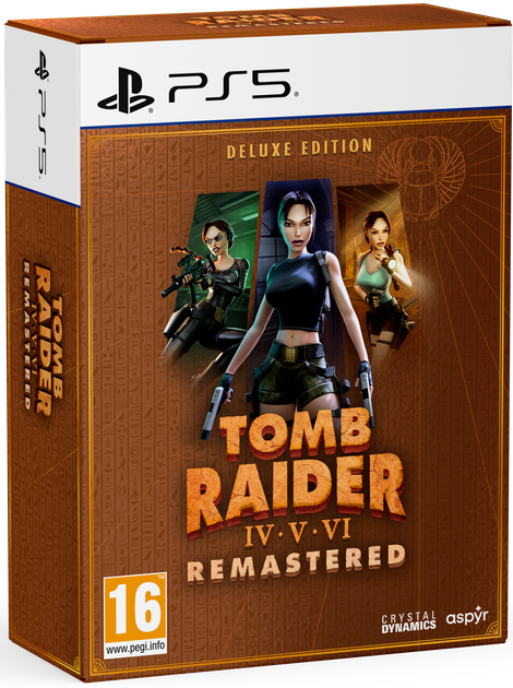 Гра PS5 Tomb Raider IV-VI Remastered Starring Lara Croft: Deluxe Edition (Blu-ray диск) (5056635617484) - зображення 2